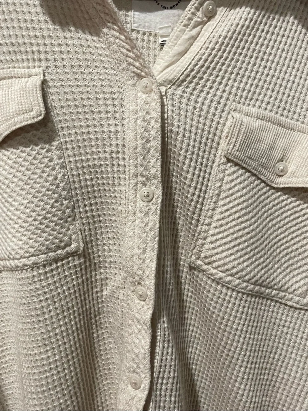Aerie LumberJane Waffle Shirt - Picture 2 of 5